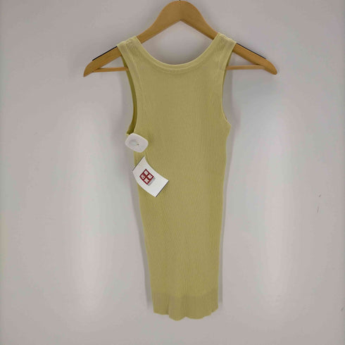 オーラリー AURALEE GIZA HIGH GAUGE RIB KNIT TANK レディース JPN:1