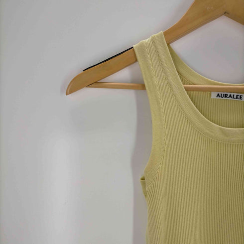オーラリー AURALEE GIZA HIGH GAUGE RIB KNIT TANK レディース JPN:1