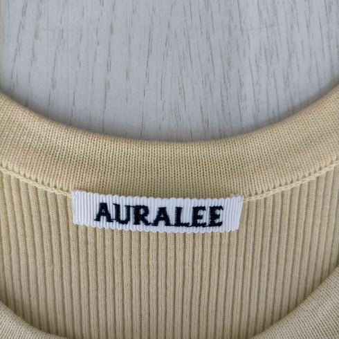 オーラリー AURALEE GIZA HIGH GAUGE RIB KNIT TANK レディース JPN:1