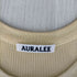 オーラリー AURALEE GIZA HIGH GAUGE RIB KNIT TANK レディース JPN:1