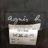 アニエスベー agnes b. フランス製 ウールギャバ ステンカラーコート レディース FR:38
