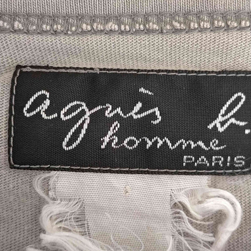アニエスベーオム Agnes b.homme クルーネックTシャツ メンズ