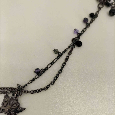 アナスイ ANNA SUI 2WAY バタフライ 3連ブレスレット / ネックレス Y2K レディース