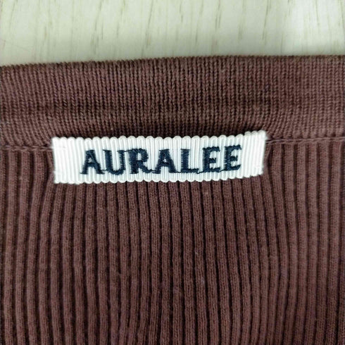 オーラリー AURALEE HIGH GAUGE RIB KNIT CARDIGAN レディース JPN:1