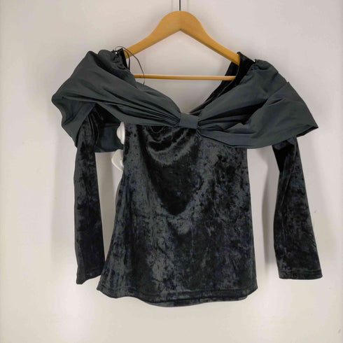 プランクプロジェクト PRANK PROJECT O ff Shoulder Ribbon Top レディース FREE