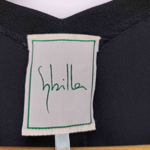 シビラ Sybilla ドルマン Vネック マキシ ワンピース レディース JPN:M