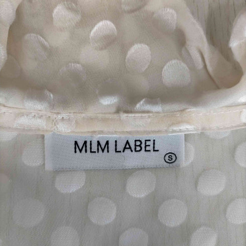 エムエルエムレーベル MLM LABEL ドット ブラウス レディース JPN:S