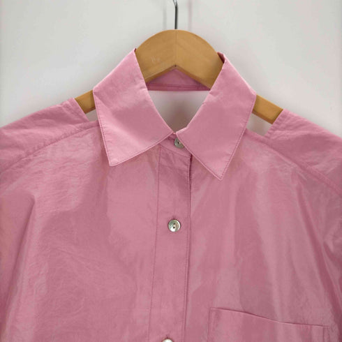 メゾンスペシャル MAISON SPECIAL Crash Silky Over Shirt レディース FREE