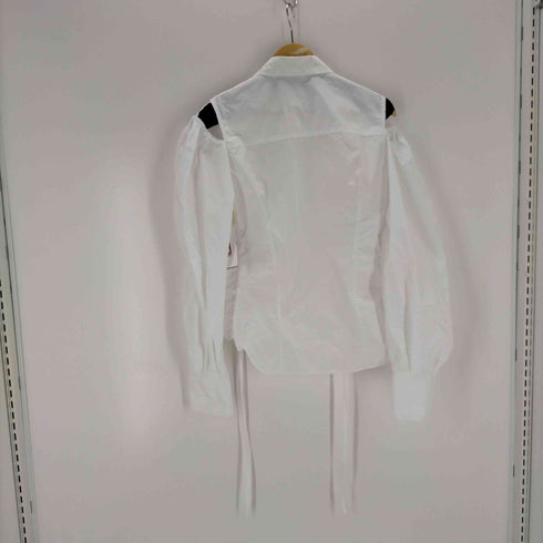 メゾンスペシャル MAISON SPECIAL 24ss Puff Shoulder 2way Taffeta Shirt レディース FREE