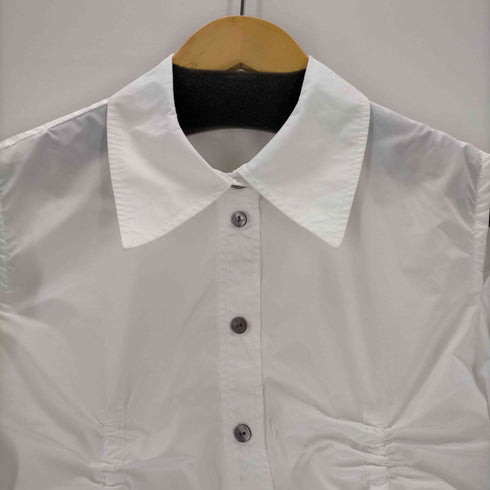 メゾンスペシャル MAISON SPECIAL 24ss Puff Shoulder 2way Taffeta Shirt レディース FREE