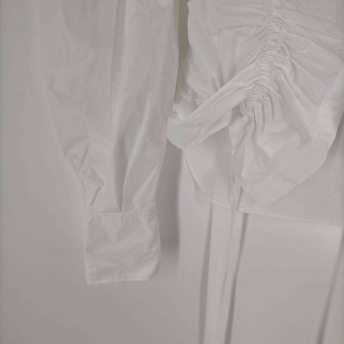 メゾンスペシャル MAISON SPECIAL 24ss Puff Shoulder 2way Taffeta Shirt レディース FREE
