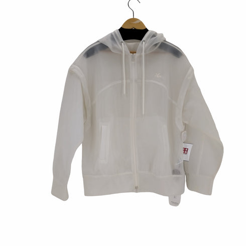 メゾンスペシャル MAISON SPECIAL 24ss 2way See-through Hoodiey レディース FREE