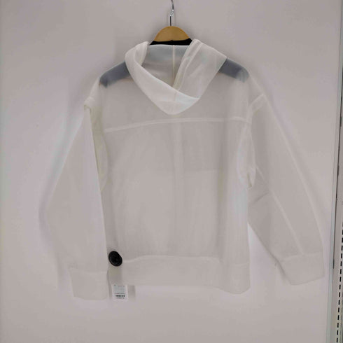 メゾンスペシャル MAISON SPECIAL 24ss 2way See-through Hoodiey レディース FREE