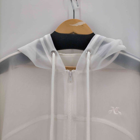 メゾンスペシャル MAISON SPECIAL 24ss 2way See-through Hoodiey レディース FREE