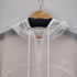 メゾンスペシャル MAISON SPECIAL 24ss 2way See-through Hoodiey レディース FREE