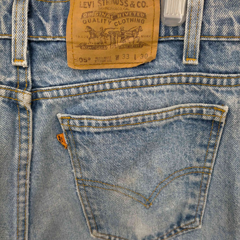 リーバイス Levis 90S 505 ジップフライデニムパンツ ボタン裏刻印575 オレンジタブ メンズ 33×30