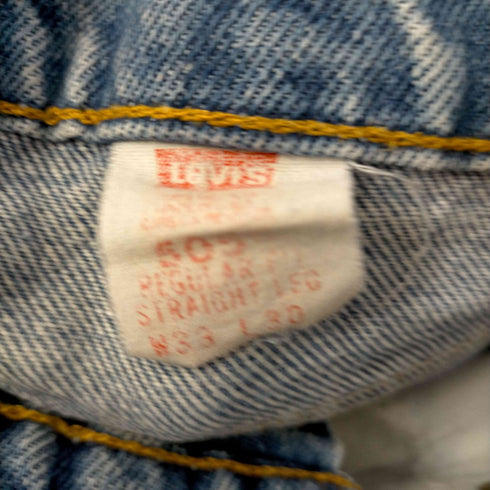 リーバイス Levis 90S 505 ジップフライデニムパンツ ボタン裏刻印575 オレンジタブ メンズ 33×30