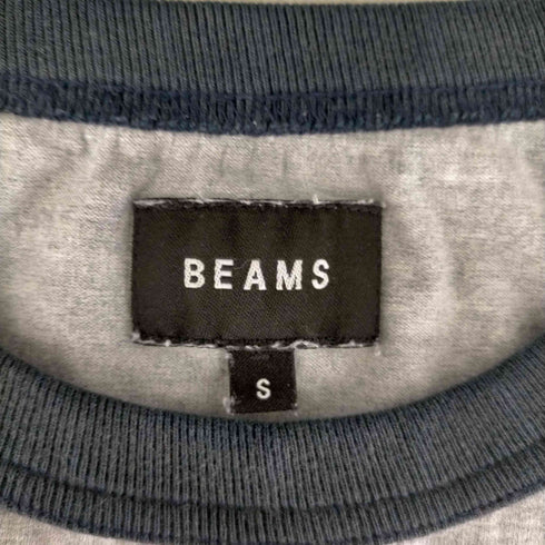 ビームス BEAMS フェード ルーズフィット リンガー Tシャツ メンズ JPN:S