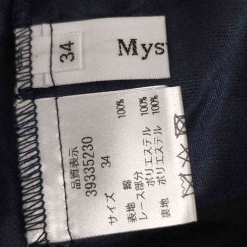 マイストラーダ mystrada カッティングレーススカート レディース JPN:34