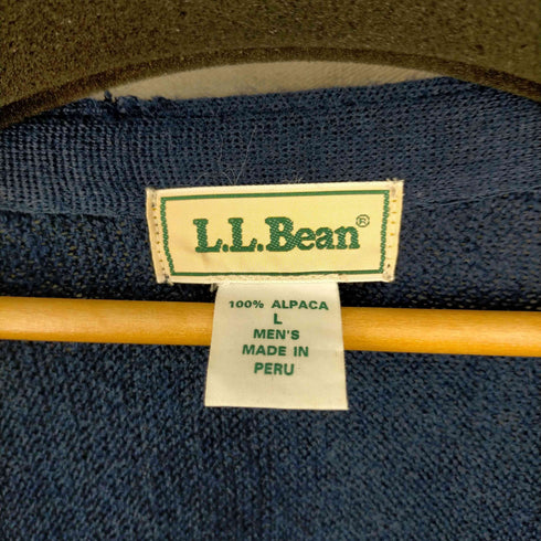 エルエルビーン L.L.Bean 80-90s くるみボタン アルパカカーディガン メンズ JPN:L
