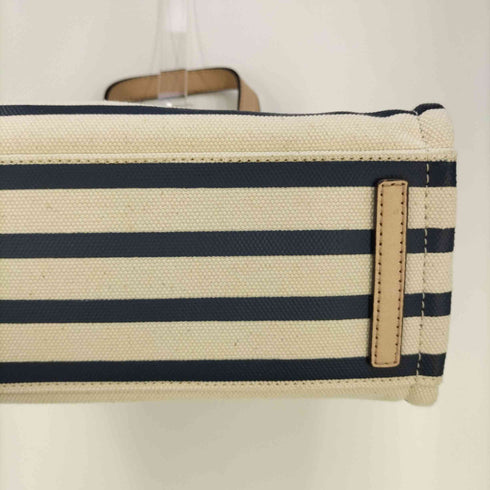 ケイトスペードニューヨーク kate spade NEW YORK ボーダーキャンバストートバッグ レディース