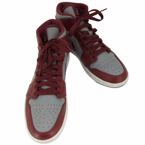 ジョーダンブランド JORDAN BRAND 22SS AIR JORDAN 1 MID CHERRYWOOD RED WHITE-CEMENT GREY エアジョーダン 1 ミッド チェリーウッド メンズ JPN:27.5