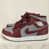 ジョーダンブランド JORDAN BRAND 22SS AIR JORDAN 1 MID CHERRYWOOD RED WHITE-CEMENT GREY エアジョーダン 1 ミッド チェリーウッド メンズ JPN:27.5