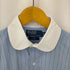 ポロバイラルフローレン Polo by RALPH LAUREN CLUB CUSTOM FIT 丸襟 ストライプ L/S シャツ メンズ JPN:S
