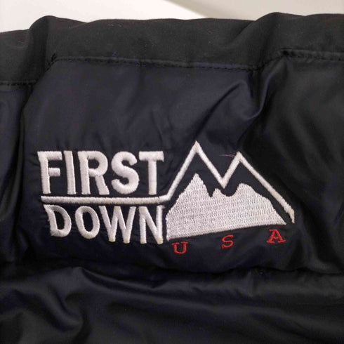 ファーストダウン FIRST DOWN バブルダウンベスト リバーシブル メンズ JPN:XL
