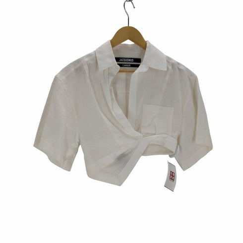 ジャックムス JACQUEMUS クロップドプルオーバーシャツ レディース FR:34