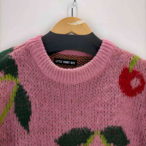 リトルサニーバイト little sunny bite cherry knit top レディース JPN:M