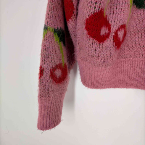 リトルサニーバイト little sunny bite cherry knit top レディース JPN:M