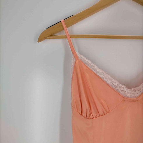 NO DRESS プリーツレースキャミカットソー レディース JPN:S