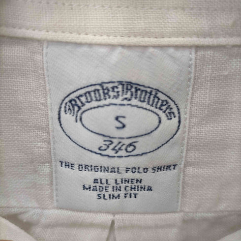 ブルックスブラザーズ BROOKS BROTHERS 346 リネン BD L/Sシャツ メンズ JPN:S
