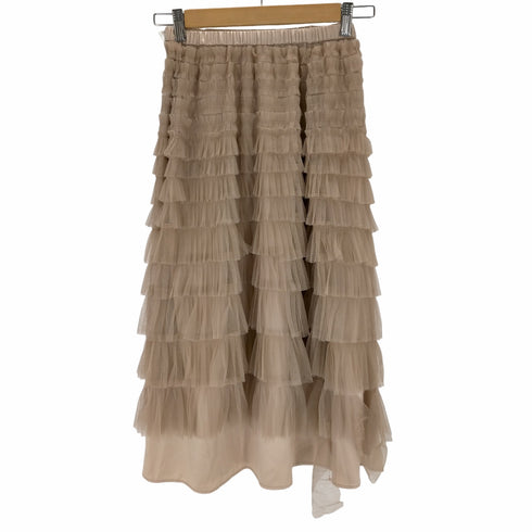 シールームリン Sea Room lynn TULLE ティアードフリルスカート レディース JPN:S