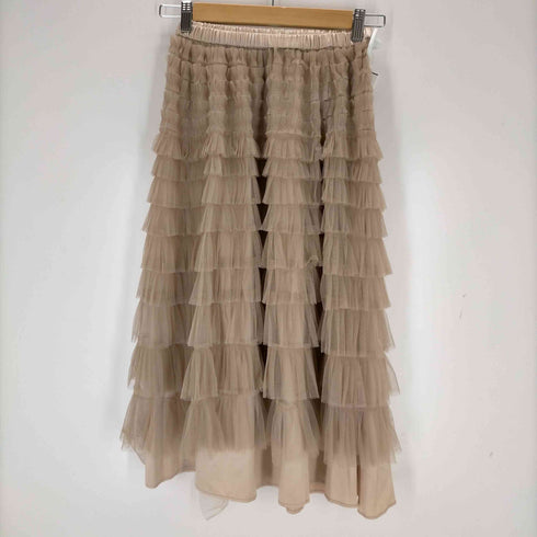 シールームリン Sea Room lynn TULLE ティアードフリルスカート レディース JPN:S
