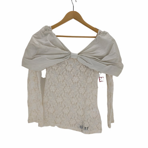 プランクプロジェクト PRANK PROJECT O ff Shoulder Ribbon Top レディース FREE