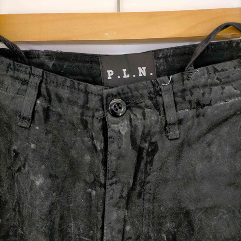 P.L.N. OILSKIN CARGO PANTS オイルスキン カーゴパンツ メンズ
