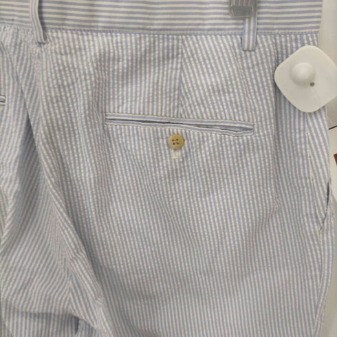 ポロバイラルフローレン Polo by RALPH LAUREN シアサッカー ストライプテーパードパンツ メンズ 32/32