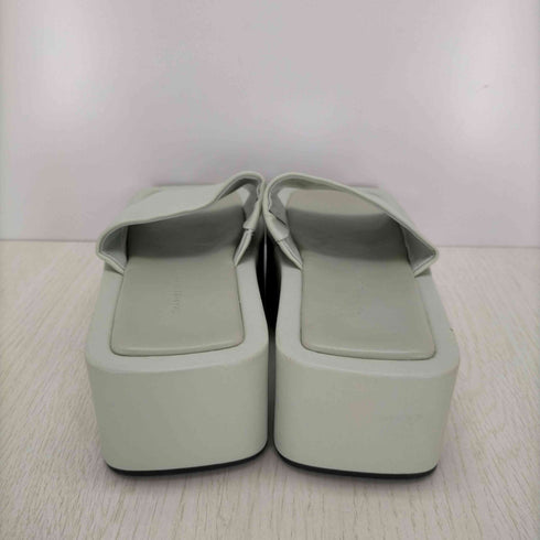 チャールズキース CHARLES & KEITH モーガンプラットフォームスライドサンダル レディース 38