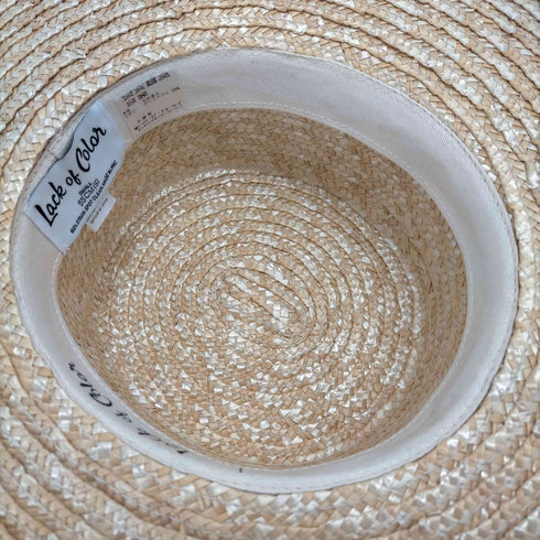 lack of color ラフィアハット レディース 55cm
