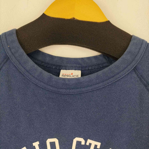 スプルース SPRUCE MADE IN USA ラバープリント クルーネックスウェット メンズ JPN:M