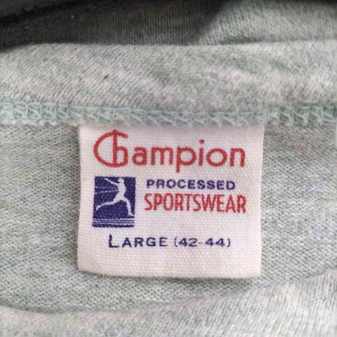 チャンピオン Champion 90-00 ランタグ 復刻 プリント クルーネックS/Sカットソー メンズ JPN:L