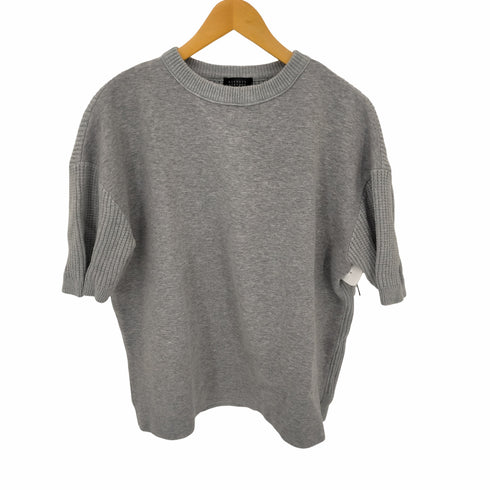 バーニーズニューヨーク BARNEYS NEWYORK ワッフル切替 S/S スウェット メンズ