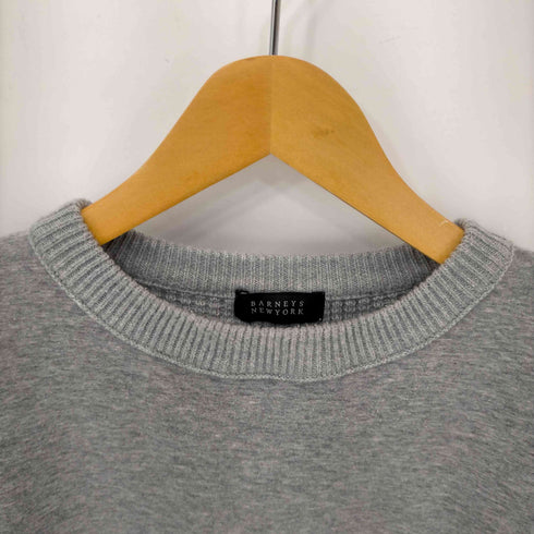 バーニーズニューヨーク BARNEYS NEWYORK ワッフル切替 S/S スウェット メンズ