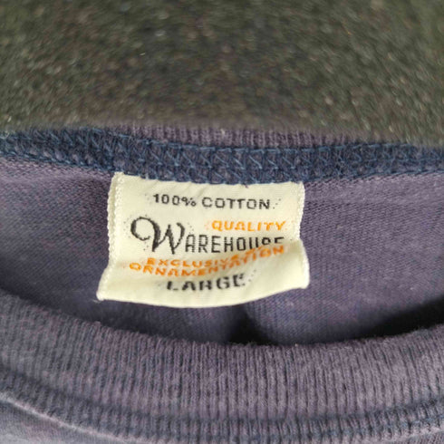 ウェアハウス WAREHOUSE 両面フロッキープリント S/S Tシャツ L.T.H.S メンズ import:L