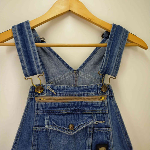 ベルン BERNE Unlined Washed Blue Denim Bib Overall メンズ 38×32