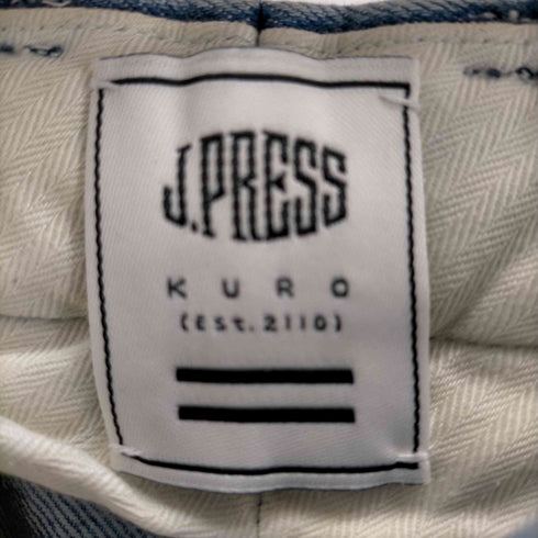 ジェイプレス J.PRESS ボタンフライトラウザーデニムパンツ メンズ