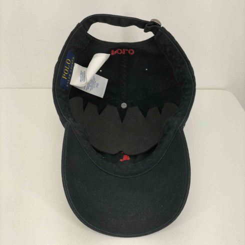 ポロラルフローレン POLO RALPH LAUREN CLASSIC SPORT CAP RL BLACK/RED メンズ ONE SIZE