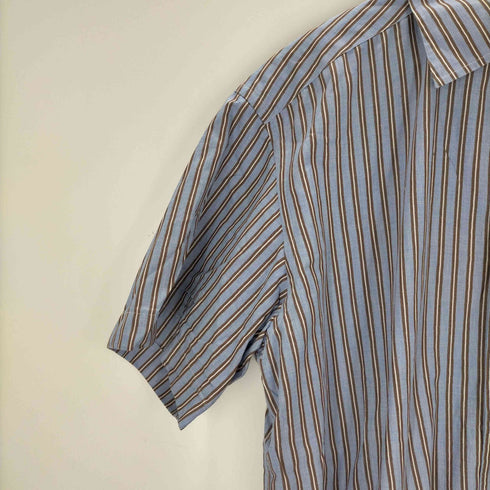 ダノリス DANOLIS イタリア製 ストライプシャツ メンズ XL